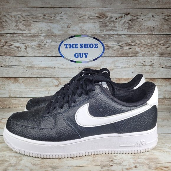 Nike Air Force 1 LV Men's size 9 Black White low top Athletic Shoes - Picture 10 of 16